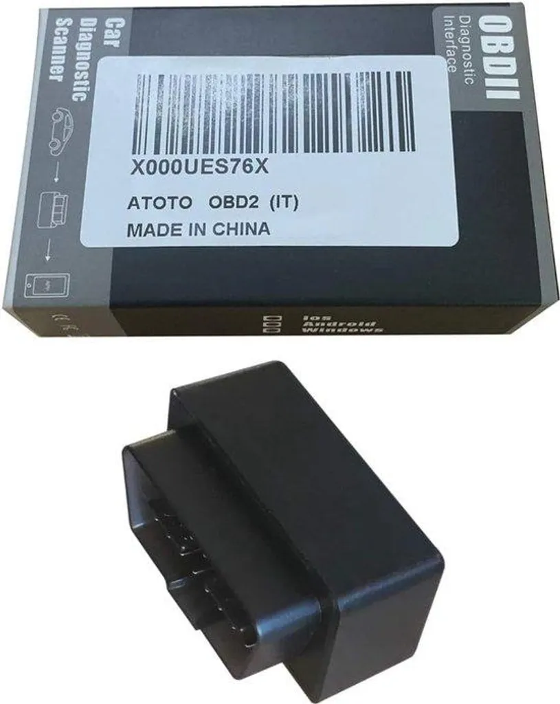 Scanner OBD2 Bluetooth pour Autoradio Android - Diagnostic EOBD ELM327