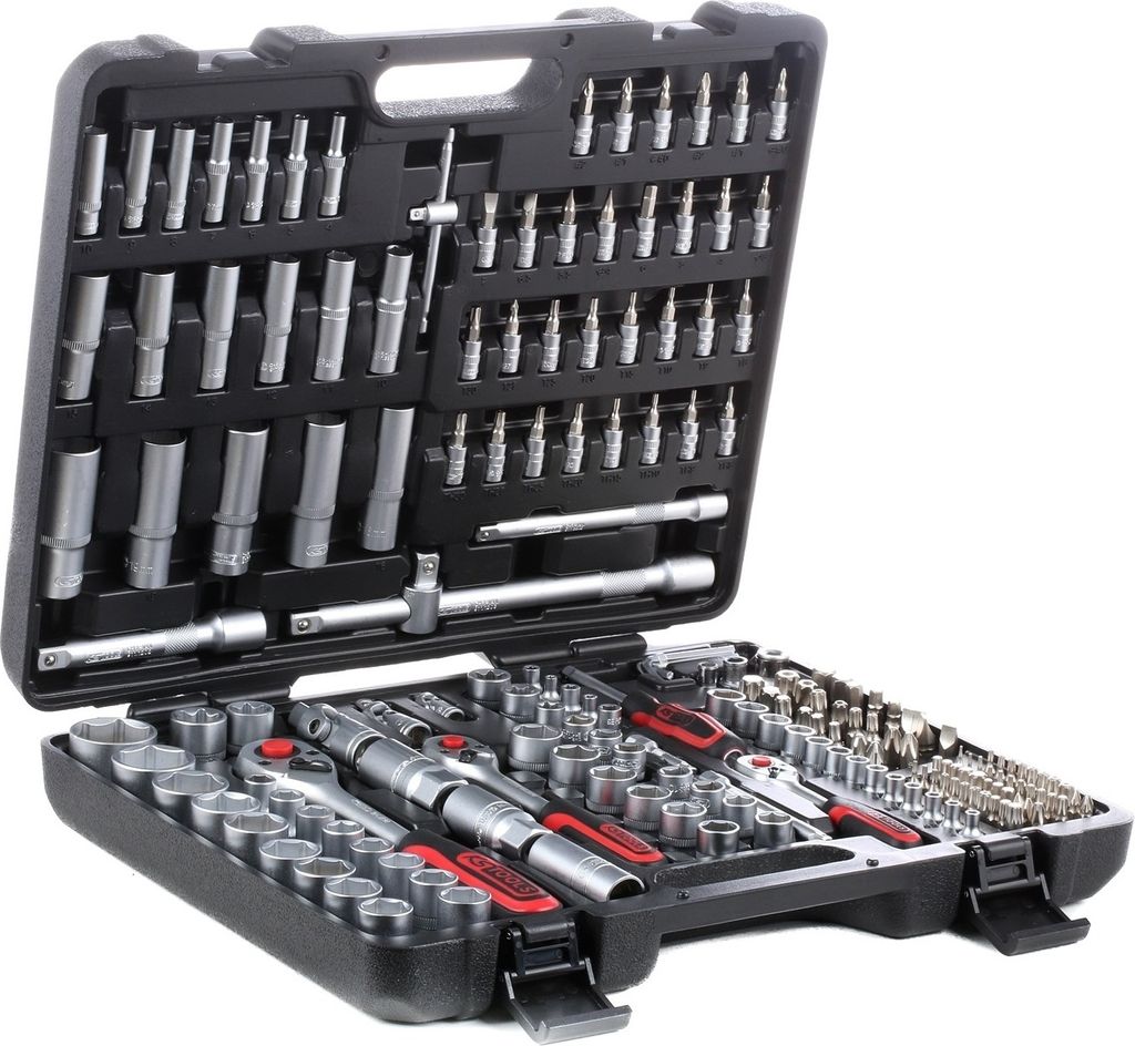 KS Tools 1/4 +3/8 +1/2 Steckschlüssel 195tlg 917.0795 Produktbild 