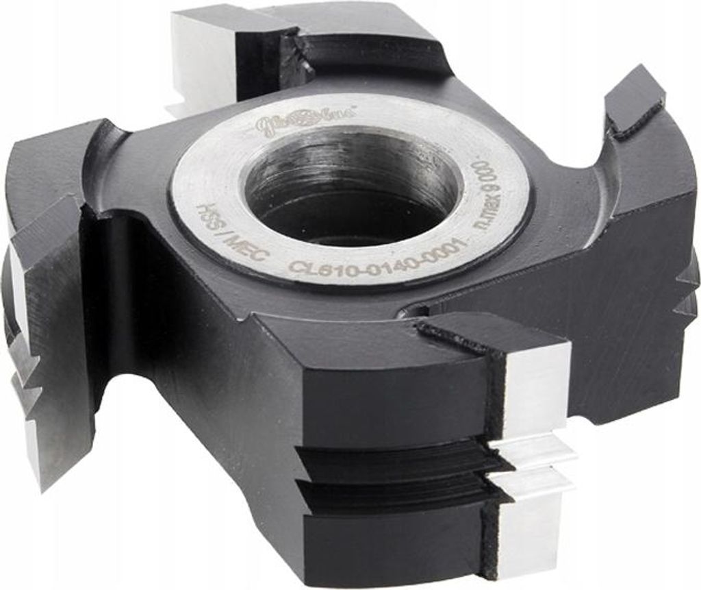 GLOBUS HSS-Keilzinkenfräser D140x40x4Z H50 mm