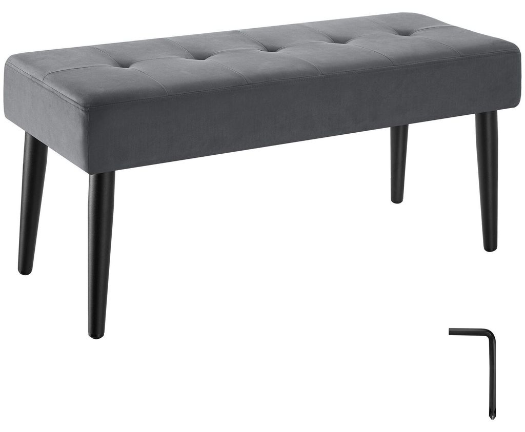 tectake® Lavička Glora, nosnost 220 kg, rozměry 95 x 38 x Obrázek produktu 