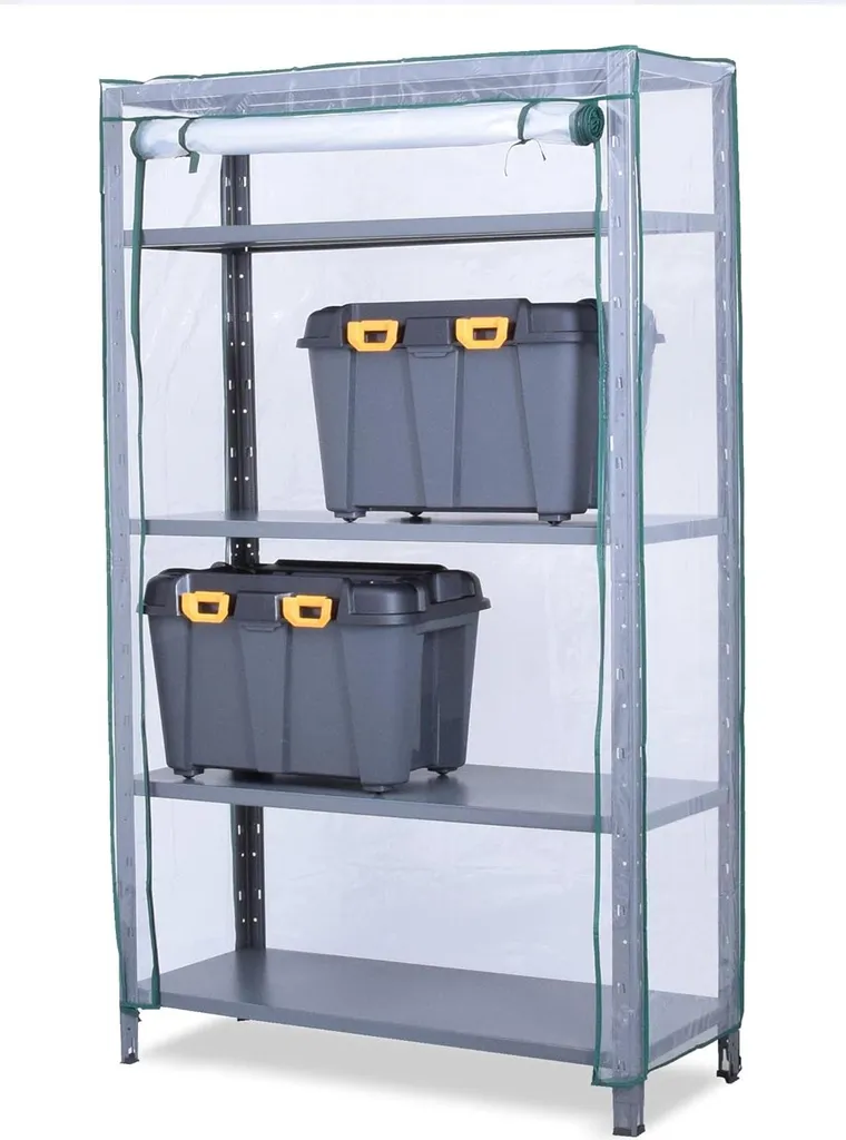 Housse Transparente Imperméable en Polyéthylène avec Fermeture Éclair - 3