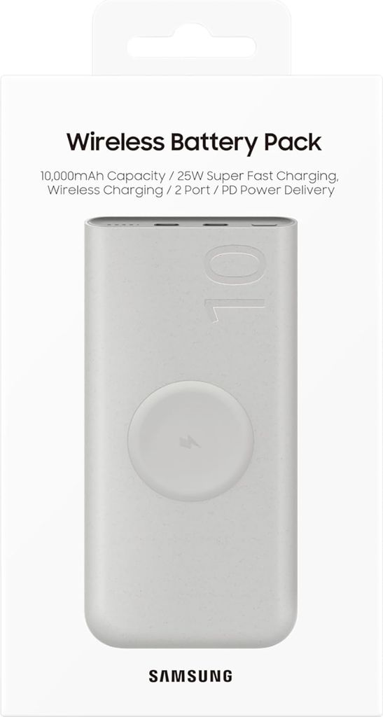 Samsung Induktive Powerbank 10.000 mAh 25 Watt, Beige Produktbild 18