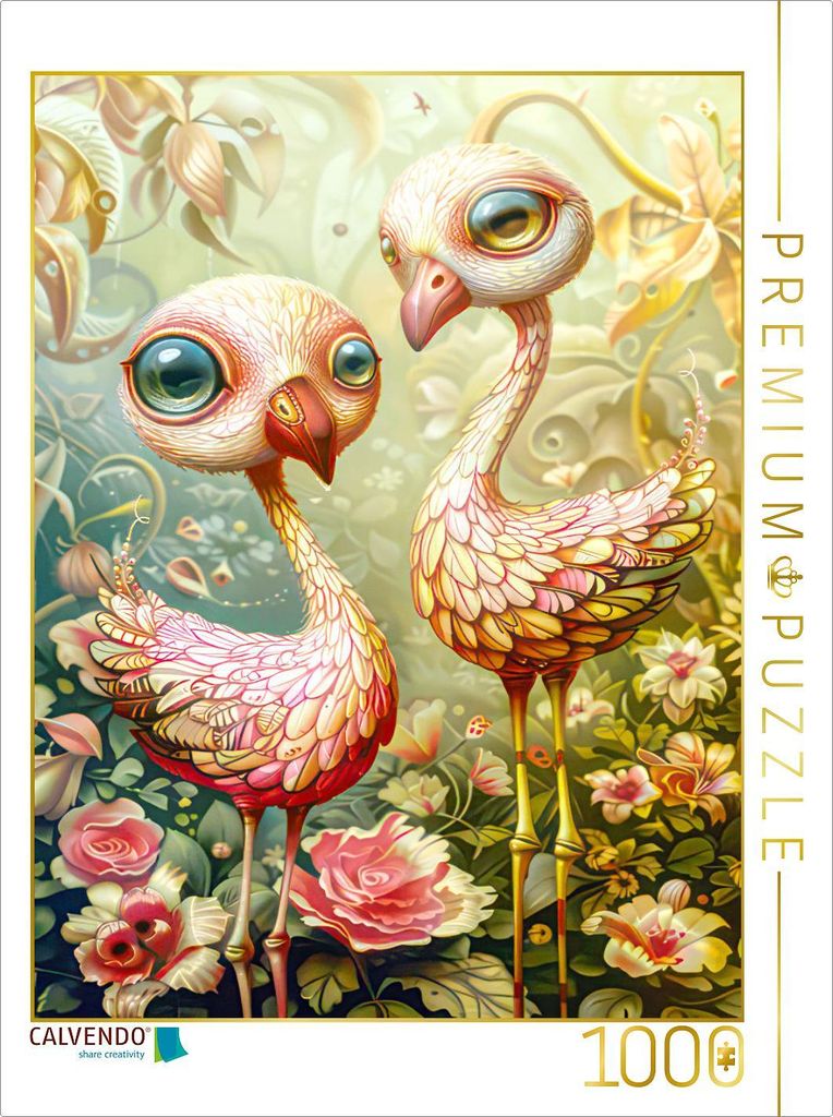 CALVENDO Puzzle Humorvolle niedliche Tierfiguren | 1000 Teile Lege-Größe 64x48cm Foto-Puzzle für glückliche Stunden