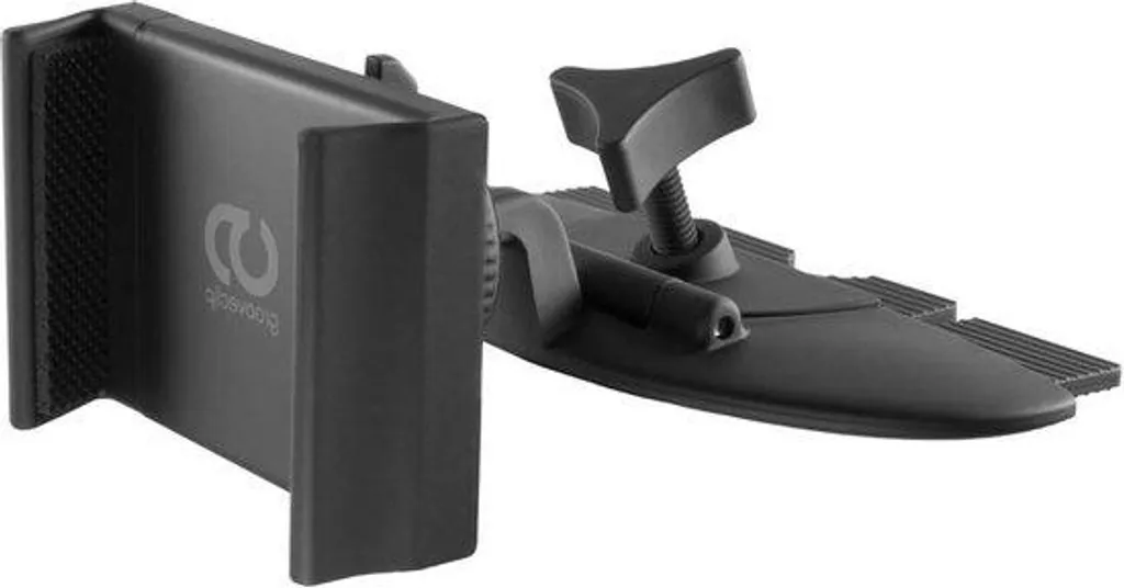 Support téléphone CD voiture technologie Slider noir réglage facile