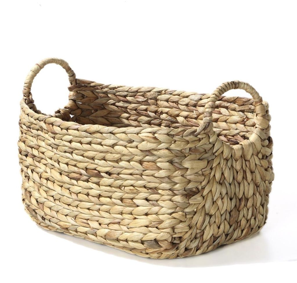 CALICOSY - Panier en Jacinthe d'eau avec poignées - Image du produit 