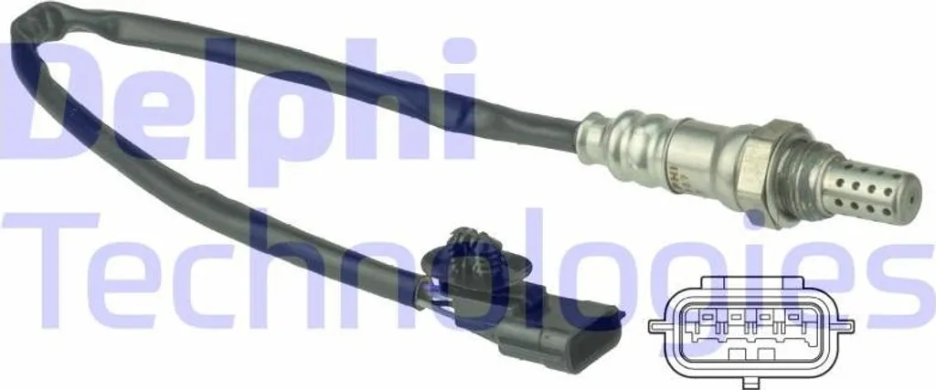 Capteur d'Oxygène Sonde Lambda pour Renault Clio, Kangoo et Twingo