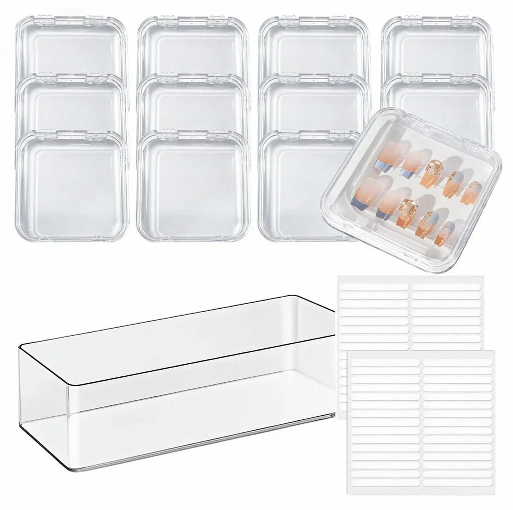 Boîte de stockage pour capsules avec compartiments modulables 8,5cm