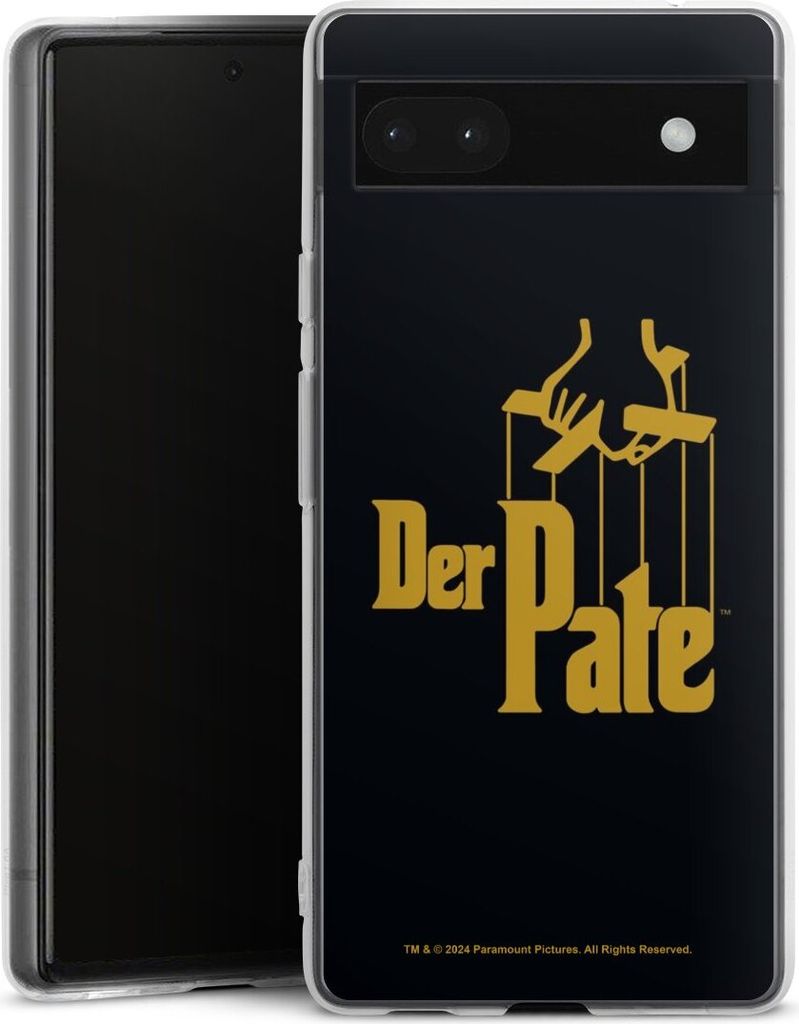 DeinDesign Handyhülle für Google Pixel 6a Silikon Hülle Case Smartphone Schutzhülle Logo Offizielles Lizenzprodukt Der Pate