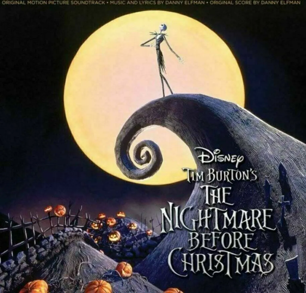 The Nightmare Before Christmas Vinyle Danny Elfman 2 LP Gatefold Neuf