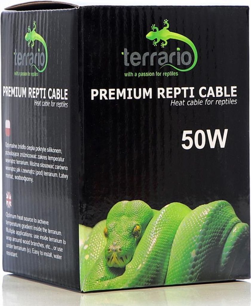 Terrario Premium Repti Cable 50W - kabel grzewczy 8,5m Zdjęcie produktu 