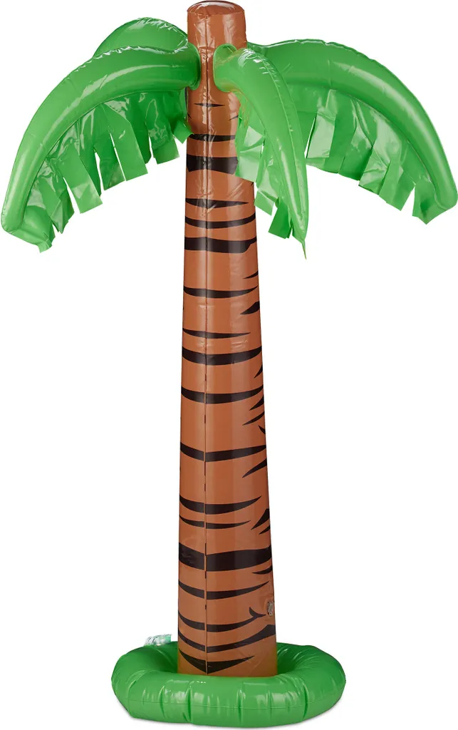 Lot de 10 Palmiers Gonflables Géants XL Résistants pour Décor Exotique