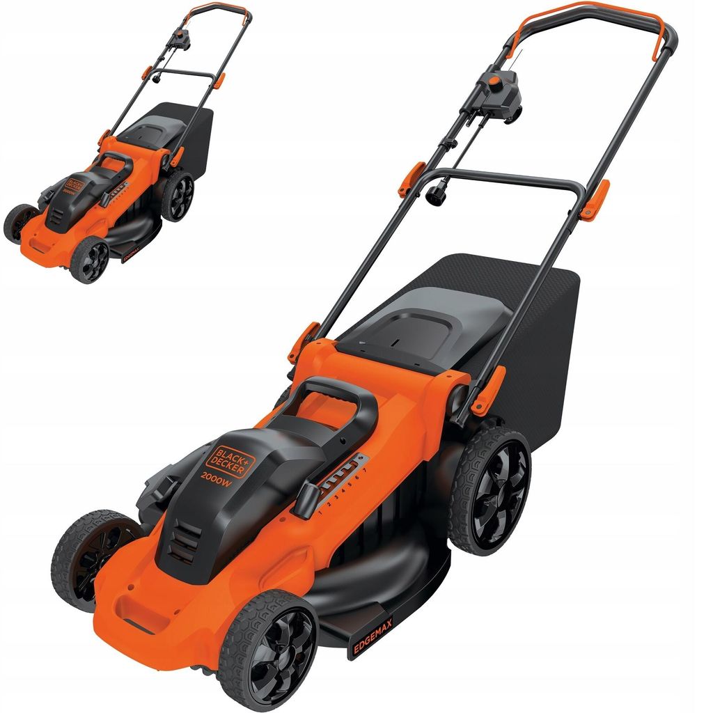 Grastrimmer LM2000 (oranje/zwart, 2.000 watt, 3-in-1 Productafbeelding 