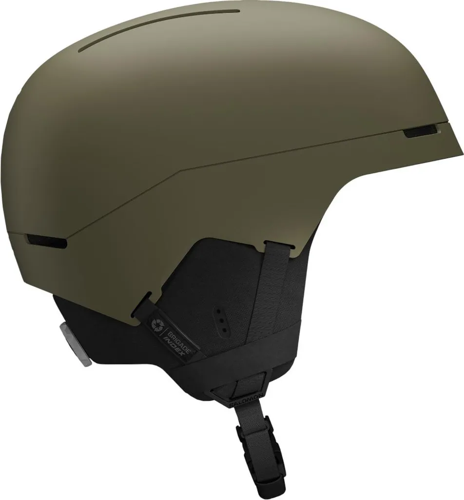 Salomon Brigade Index casque de ski vert 56-59 cm pour le freeride