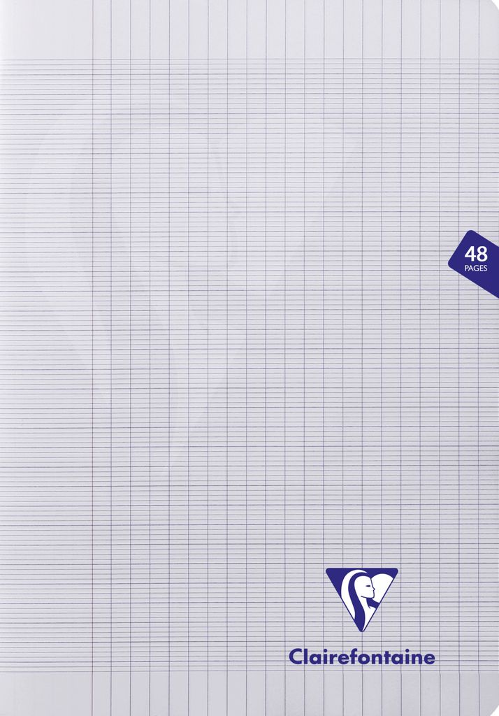 Clairefontaine 10x Heft A4 24 Blatt 90g, französische Lineatur Farblos 393101C