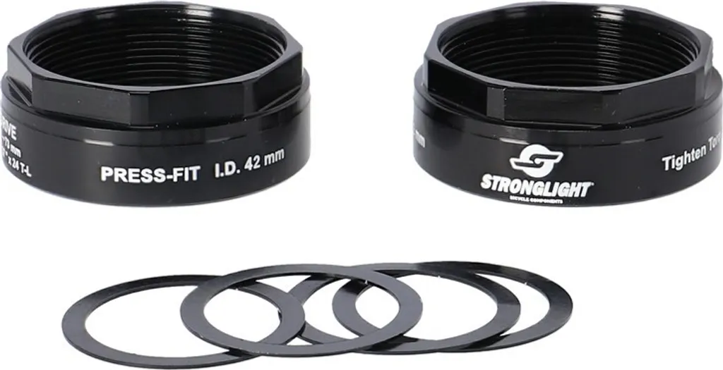 Adaptateur Boîtier BB30 vers BSA Fileté 68/73mm en Aluminium Anodisé