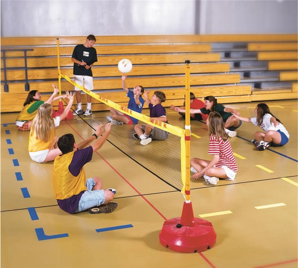 Kit volley assis idéal pour le sport adapté et la rééducation sport