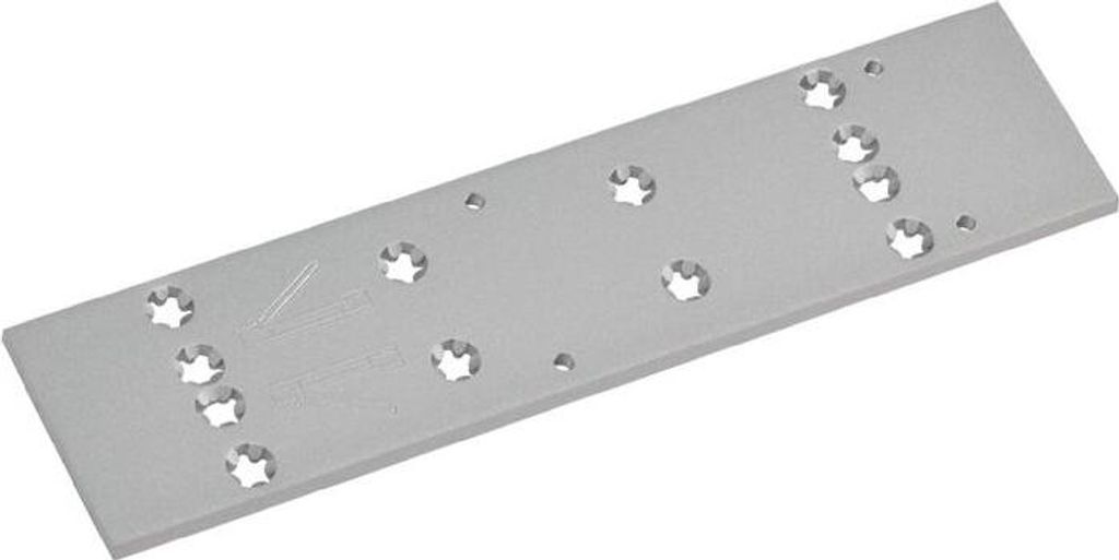 Dorma Montageplatte zu TS 83 EN 3-6 weiß - 38000111