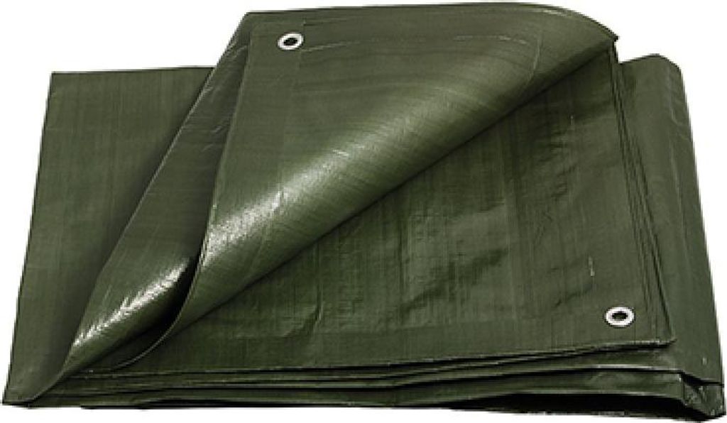 Plachta Levior PE 200g/m2, zelená Veľkosť: 4 x 6 m Obrázok produktu 