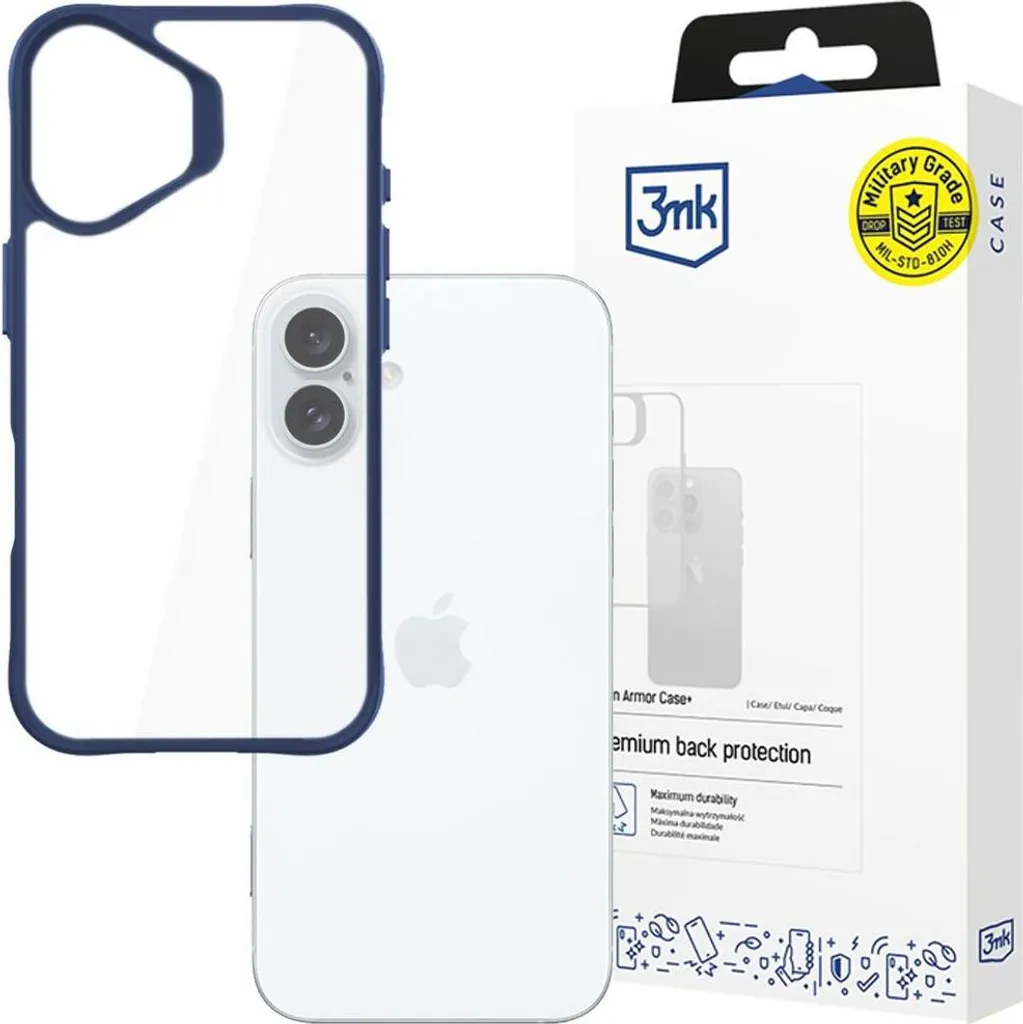 Miglior Cover iPhone 16 Blu: 3Mk Satin Armor+ Testata