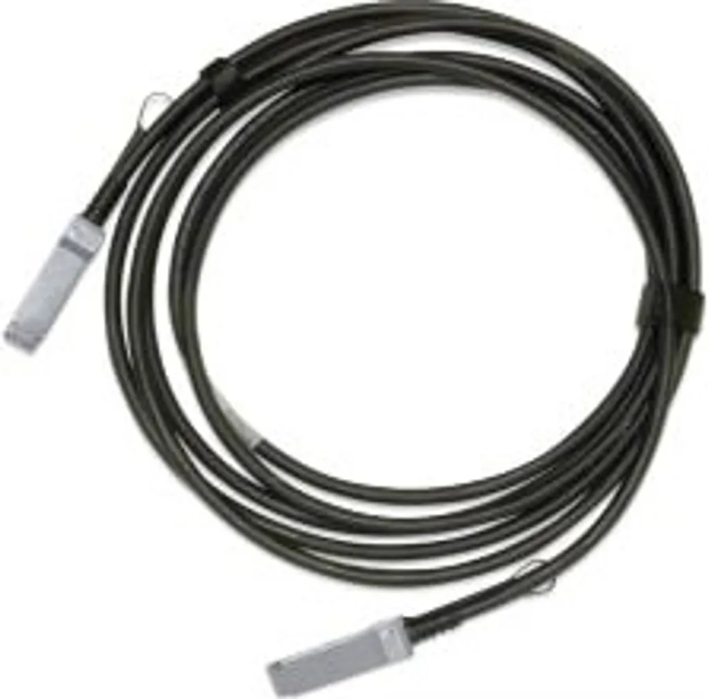 Câble InfiniBand EDR 5m Mellanox QSFP28 Noir : Latence Réduite 100G