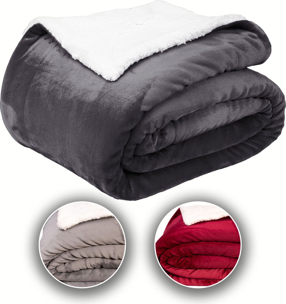 Komfortec Kuscheldecke 220x240 cm,  e Flauschig Produktbild 