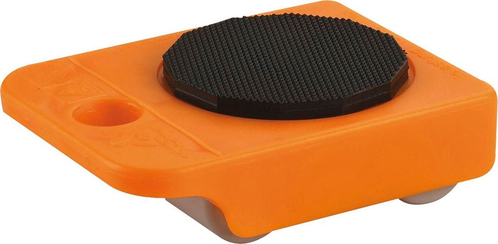 Parkett-Porter drehbar, gelb