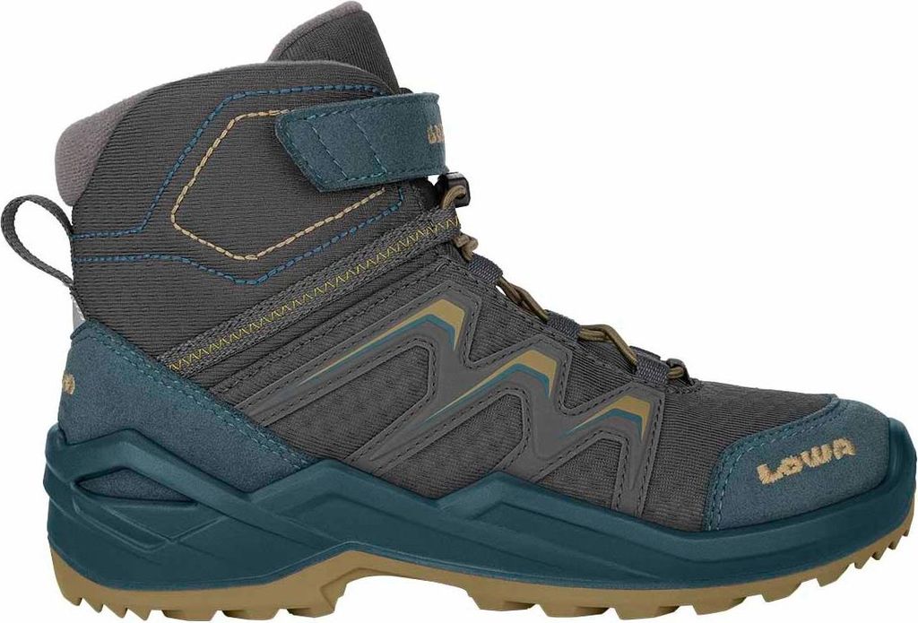 Lowa MADDOX WARM GTX MID JR petrol senf EU 39