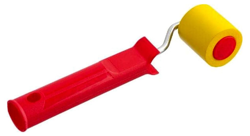 Nahtroller aus Gummi, zylindrisch