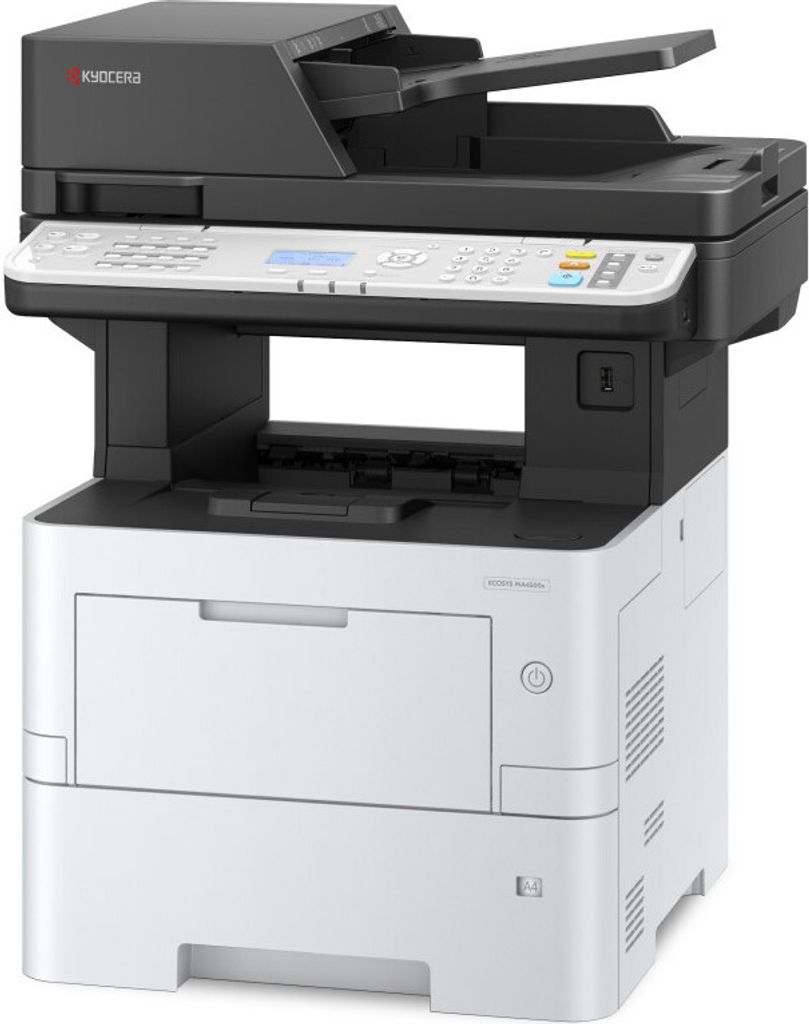KYOCERA ECOSYS MA4500x, Laser, Monodruck, 1200 x 1200 DPI, A4, Direktdruck, Schwarz, Weiß