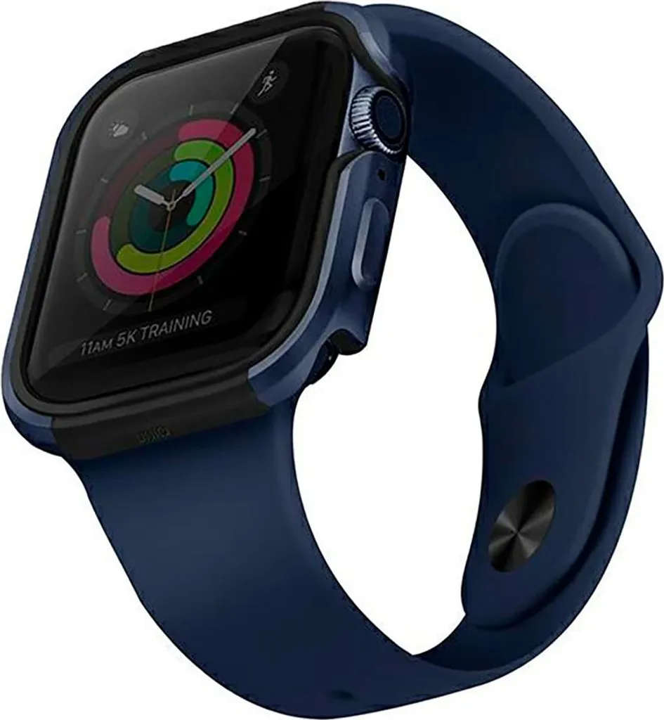 Cover Uniq Valencia per Apple Watch 40mm Blu - Protezione Alluminio