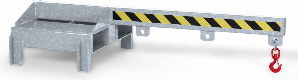RR Industrietechnik Lastarm Typ RLA-DST bis zu 1000kg Tragkraft für Deichselstapler verzinkt