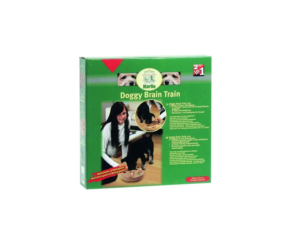 Karlie Doggy Brain Train 2 in 1 - Gioco di Logica per Cani 25cm - 8