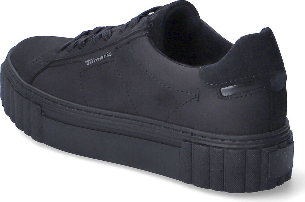 Plateau Sneaker Schwarz Lack Patent Leather Sneaker Plateau