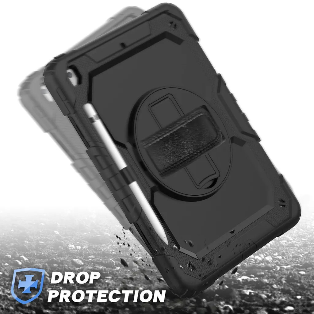 Coque Blindée iPad 7ème Génération 10.2 2019 avec Dragonne Intégrée - 5