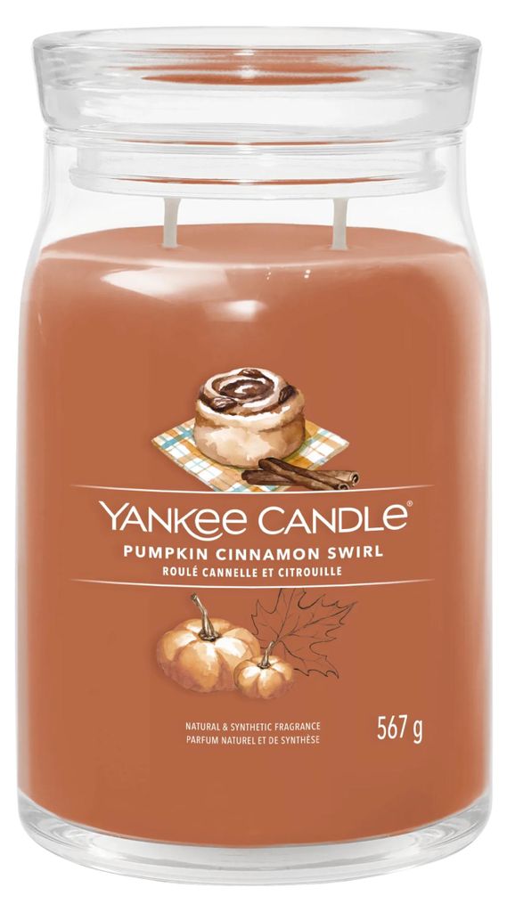 YC Sig Bougie Grande - Scent : Citrouille et cannelle Image du produit 