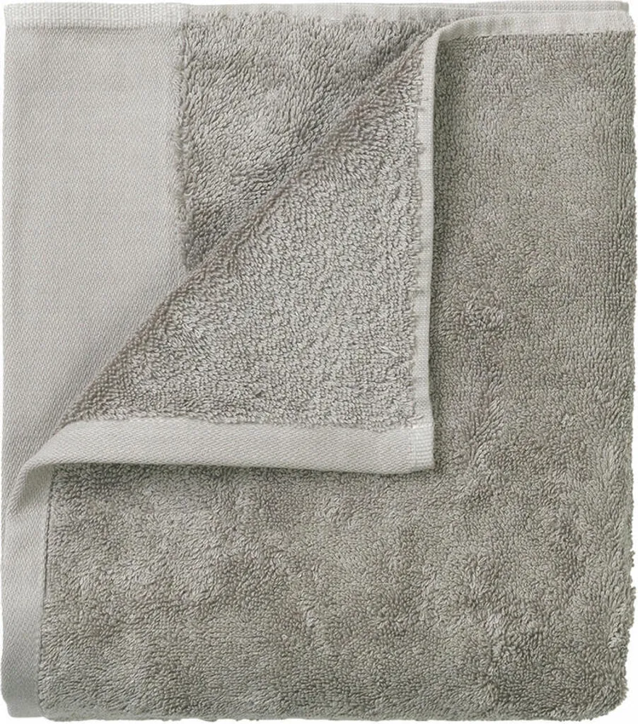 Blomus RIVA set di 4 asciugamani, asciugamano per ospiti, asciugamano per mani, cotone, pelle di elefante, 30 x 30 cm, 69131