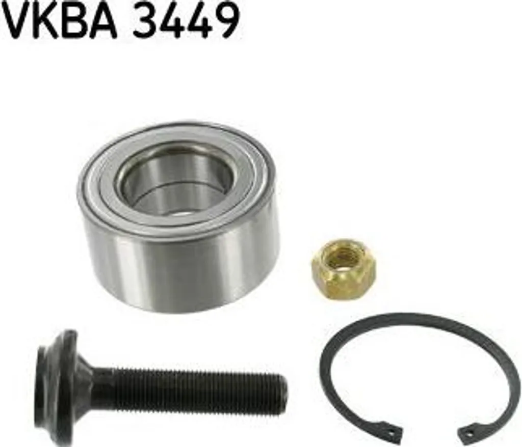 Éliminez les bruits de roue avec le kit SKF VKBA 3449 pour Seat Alhambra