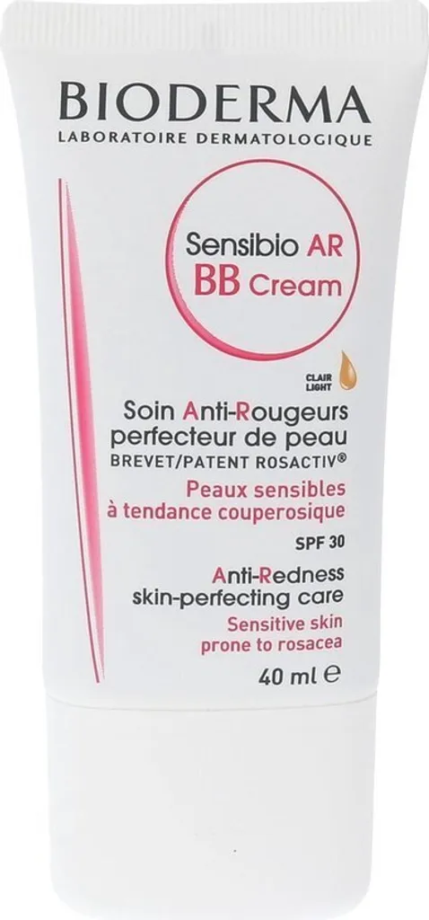 Bioderma Sensibio AR BB Crème SPF30 anti-rougeurs teinte claire 40ml