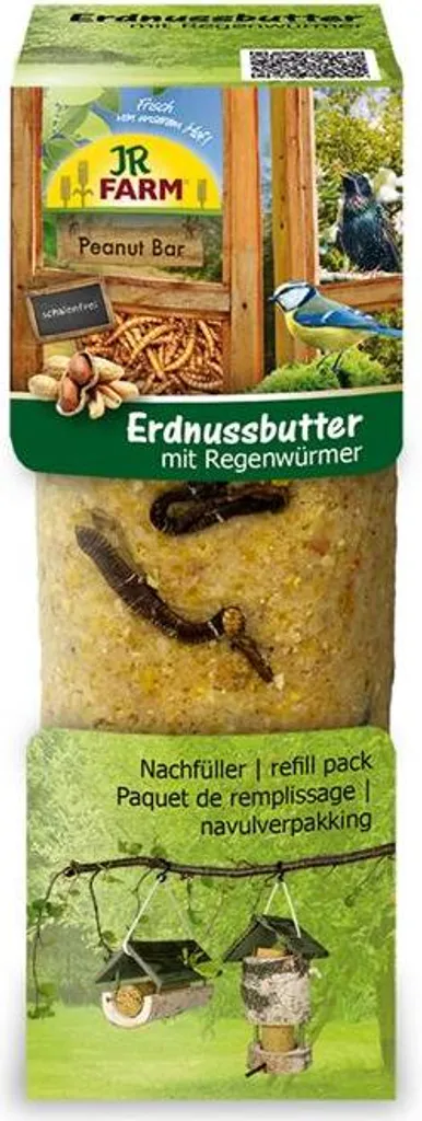 Tradizione e Natura: JR Farm Burro di Arachidi con Lombrichi 350g