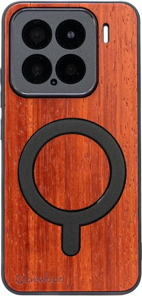 Xiaomi 15 Cover Ecosostenibile Legno Padouk Bewood con MagSafe