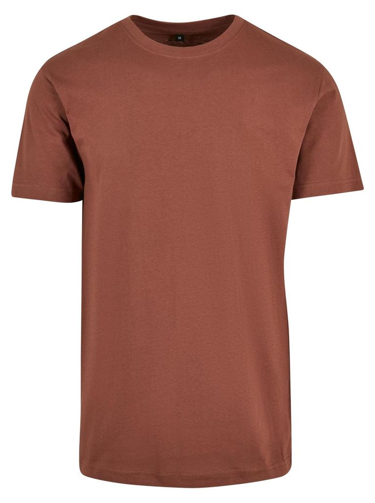 Build Your Brand - T-Shirt Rundhalsausschnitt für Herren/Damen Uni LT1926 (L) (Rinde)
