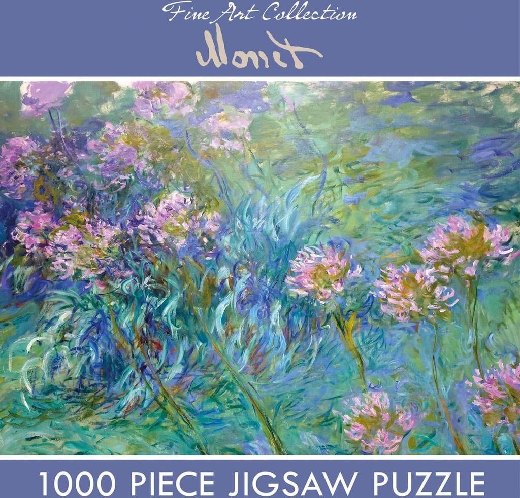 Puzzle 1000 Teile »Monet Agapanthus«.