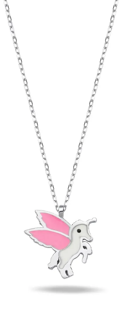 Collier licorne argent 925 : Fini les allergies avec ce bijou émail rose