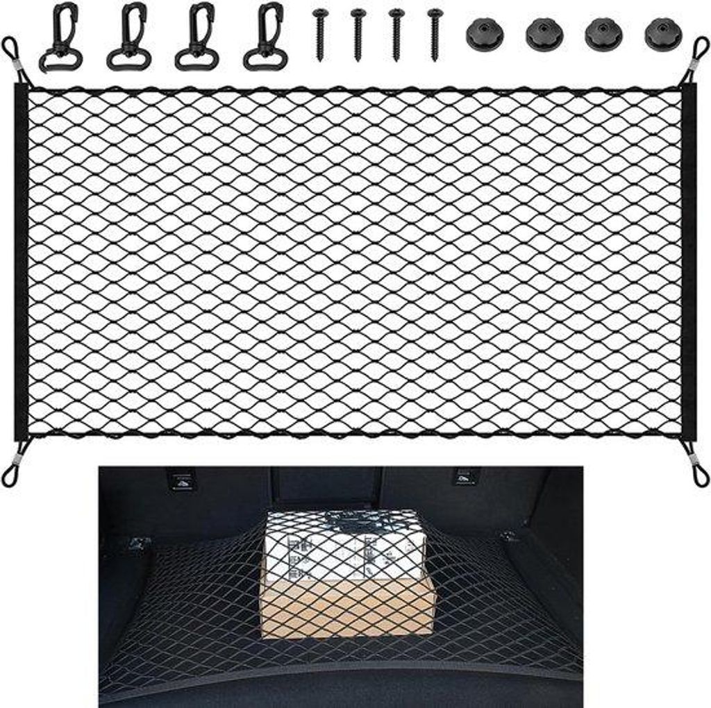 Elastická síť do zavazadlového prostoru – 110 x 60 cm – Obrázek produktu 
