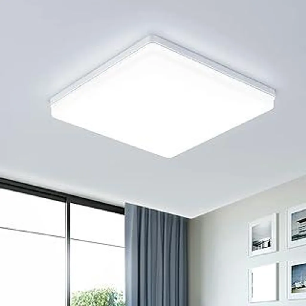 Lampada da Soffitto Moderna LED 48W | Design Piatto EASY EAGLE 30cm - 1