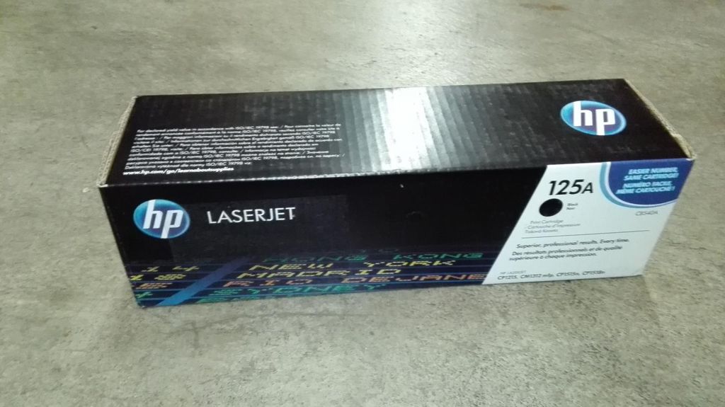 HP 125A Schwarz Original LaserJet Tonerkartusche, 2200 Produktbild 