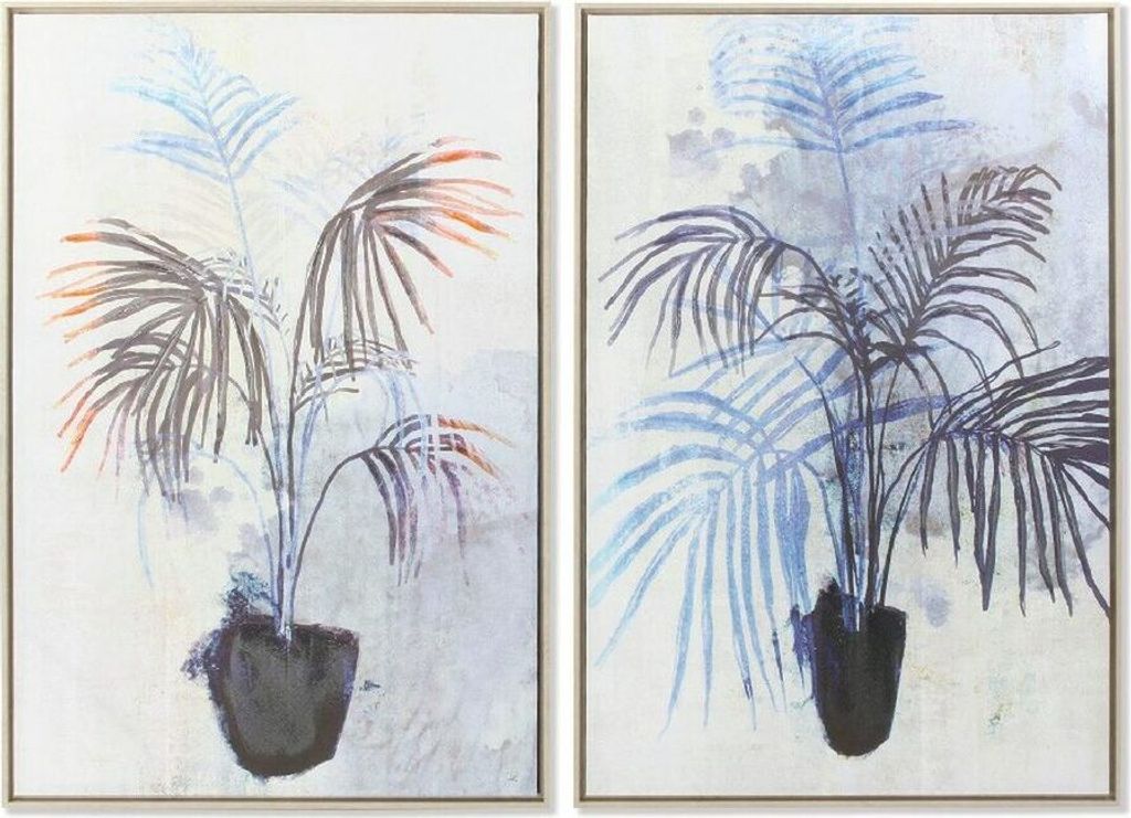 Bild dkd home decor Pflanze 83 x 4,5 x 123 cm Skandinavisch (2 Stück)