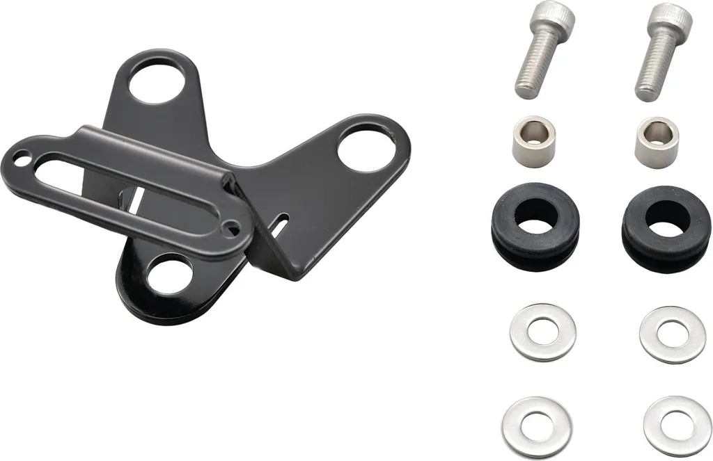 Support Tachymètre Daytona en Acier Inoxydable - Montage Stable Moto
