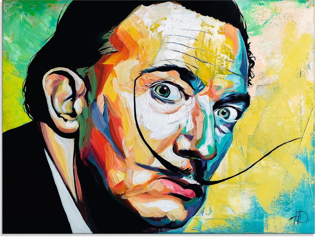 ARTland Glasbild Salvador Dalí Größe: 60x45 cm