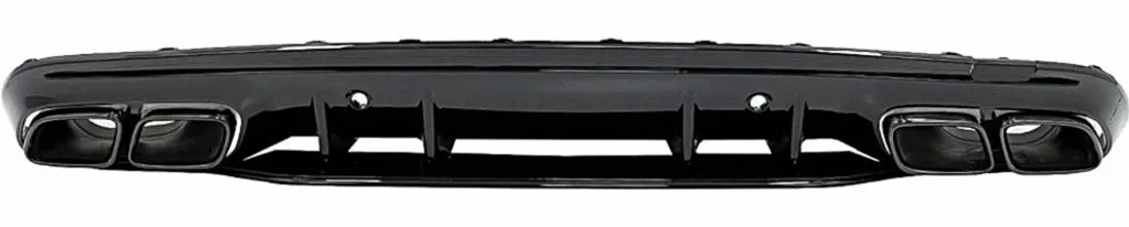 Diffuseur Style C63S Mercedes W205 S205 AMG Sport Noir Glossy 14-20
